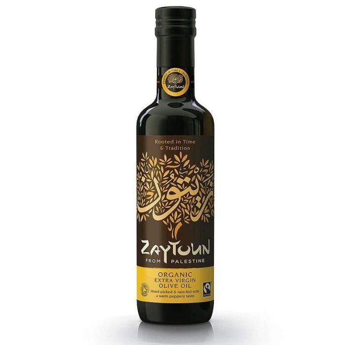 Zaytoun - Organic Extra Virgin Olive Oil 750ml - front