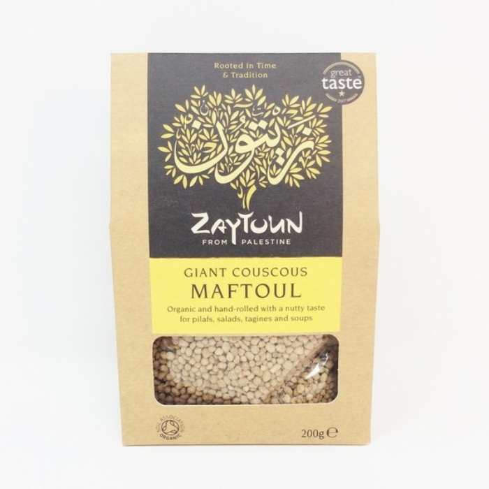 Zaytoun - Organic Giant Couscous Maftoul, 200g - front