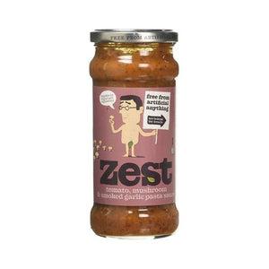 Zest - Tomato, Mushroom & Smoked Garlic Pasta Sauce, 350g