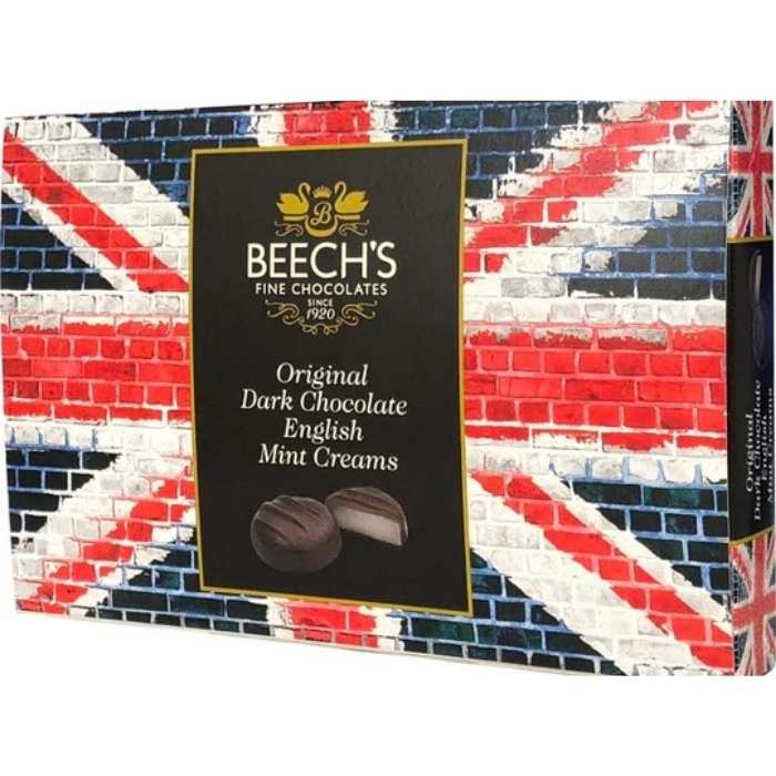 Beech's - Original Dark Chocolate Creams - Union Jack Mint Cream