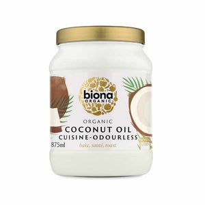 Biona - Organic Coconut Oil Cuisine - Mild & Odourless, 470ml