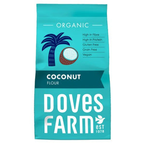 Doves Farm - Organic Coconut Flour, 500g | Pack of 4