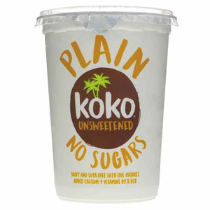 Koko - Koko Plain Unsweetened Yoghurt Alternative, 500g